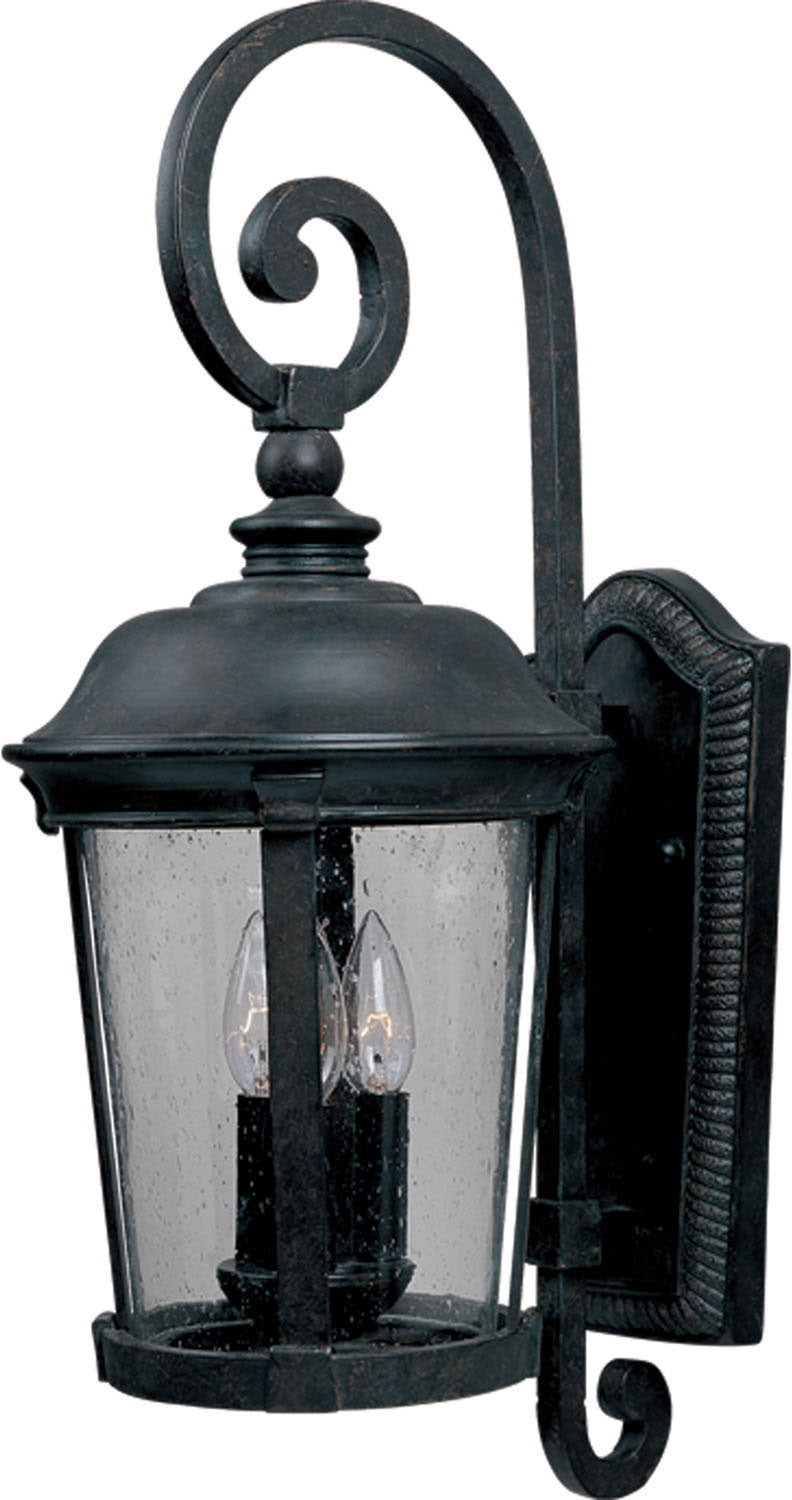 Maxim - 3024CDBZ - Three Light Outdoor Wall Lantern - Dover DC - Bronze