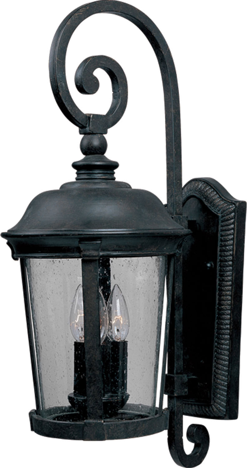 Maxim - 3025CDBZ - Three Light Outdoor Wall Lantern - Dover DC - Bronze