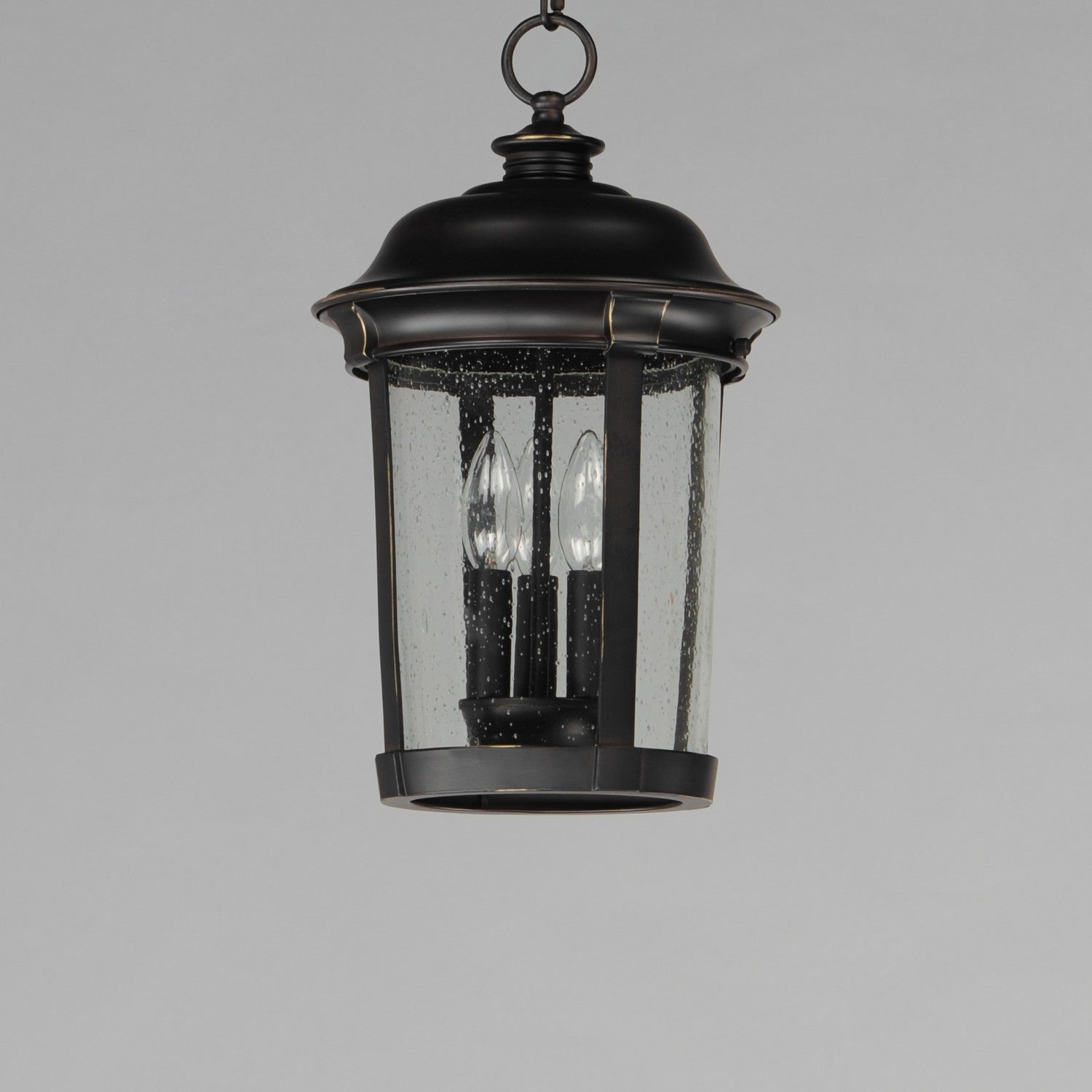 Maxim - 3028CDBZ - Three Light Outdoor Hanging Lantern - Dover DC - Bronze