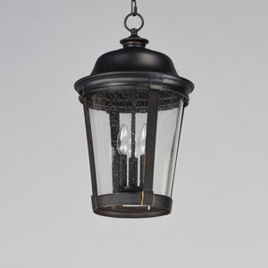 Maxim - 3029CDBZ - Three Light Outdoor Hanging Lantern - Dover DC - Bronze