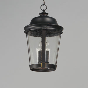 Maxim - 3029CDBZ - Three Light Outdoor Hanging Lantern - Dover DC - Bronze