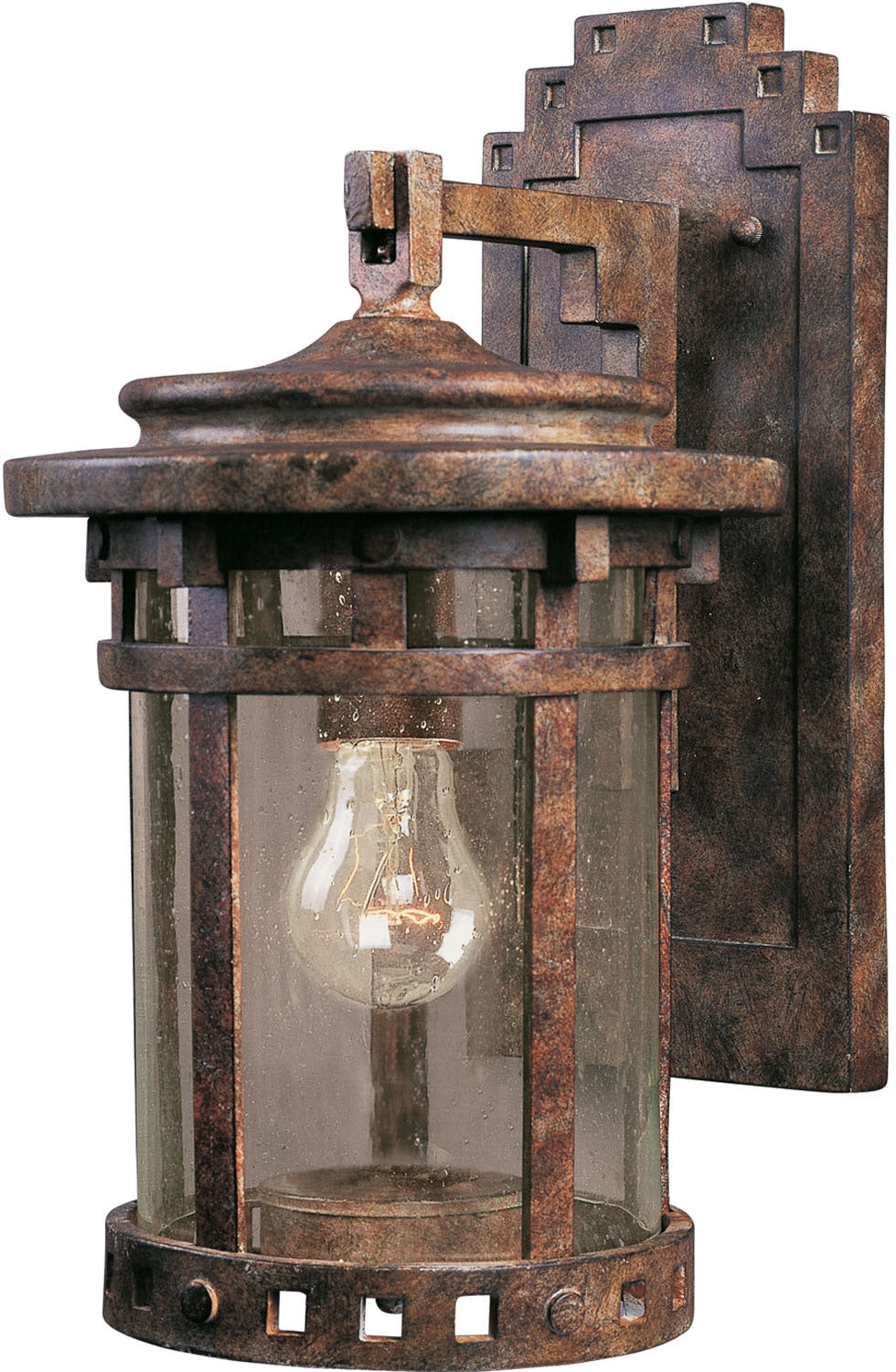 Maxim - 3131CDSE - One Light Outdoor Wall Lantern - Santa Barbara DC - Sienna