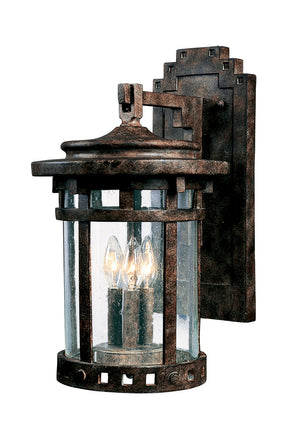 Maxim - 3135CDSE - Three Light Outdoor Wall Lantern - Santa Barbara DC - Sienna