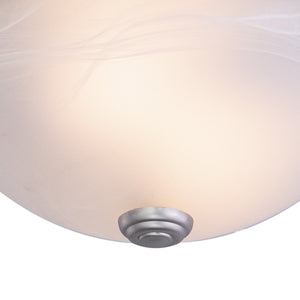 Vaxcel - CC45313BN - Two Light Flush Mount - Builder Twin Packs - Brushed Nickel