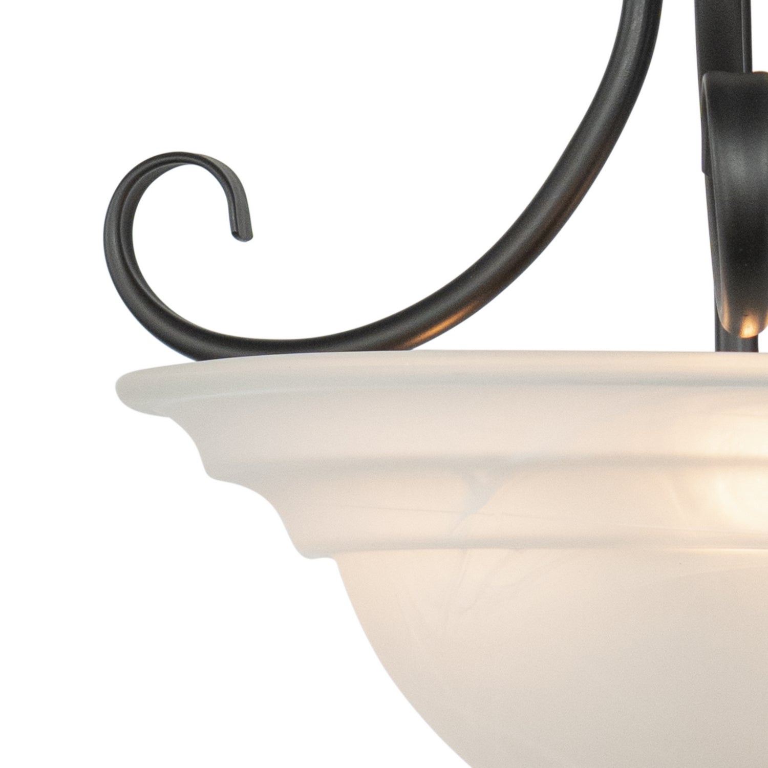 Vaxcel - CF65353OBB - Three Light Semi Flush Mount - Babylon - Oil Burnished Bronze