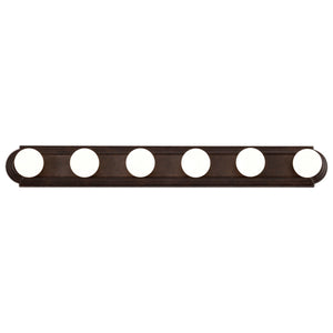 Nuvo Lighting - 60-1286 - Six Light Vanity - Mahogany Bronze