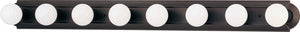Nuvo Lighting - 60-1287 - Eight Light Vanity - Mahogany Bronze