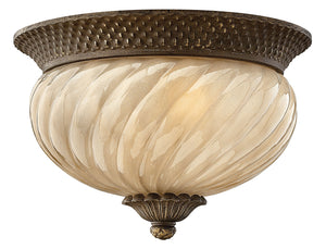 Hinkley - 2128PZ - LED Flush Mount - Plantation - Pearl Bronze