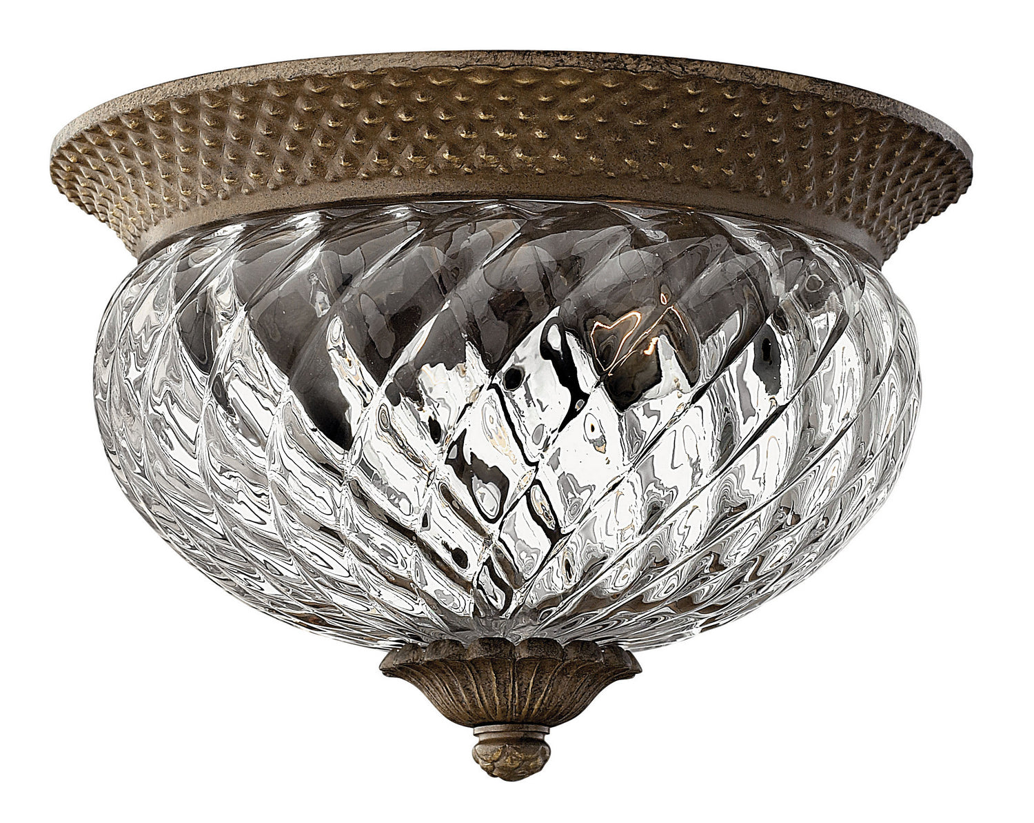 Hinkley - 4102PZ - LED Flush Mount - Plantation - Pearl Bronze