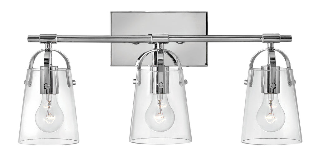 Hinkley - 5133CM - Bathroom Vanity Light - Foster - Chrome