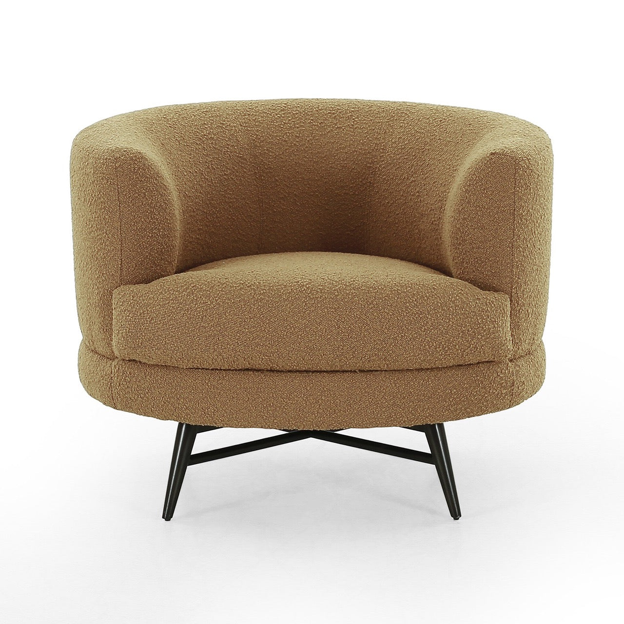 Carmela Swivel Chair - Copenhagen Amber