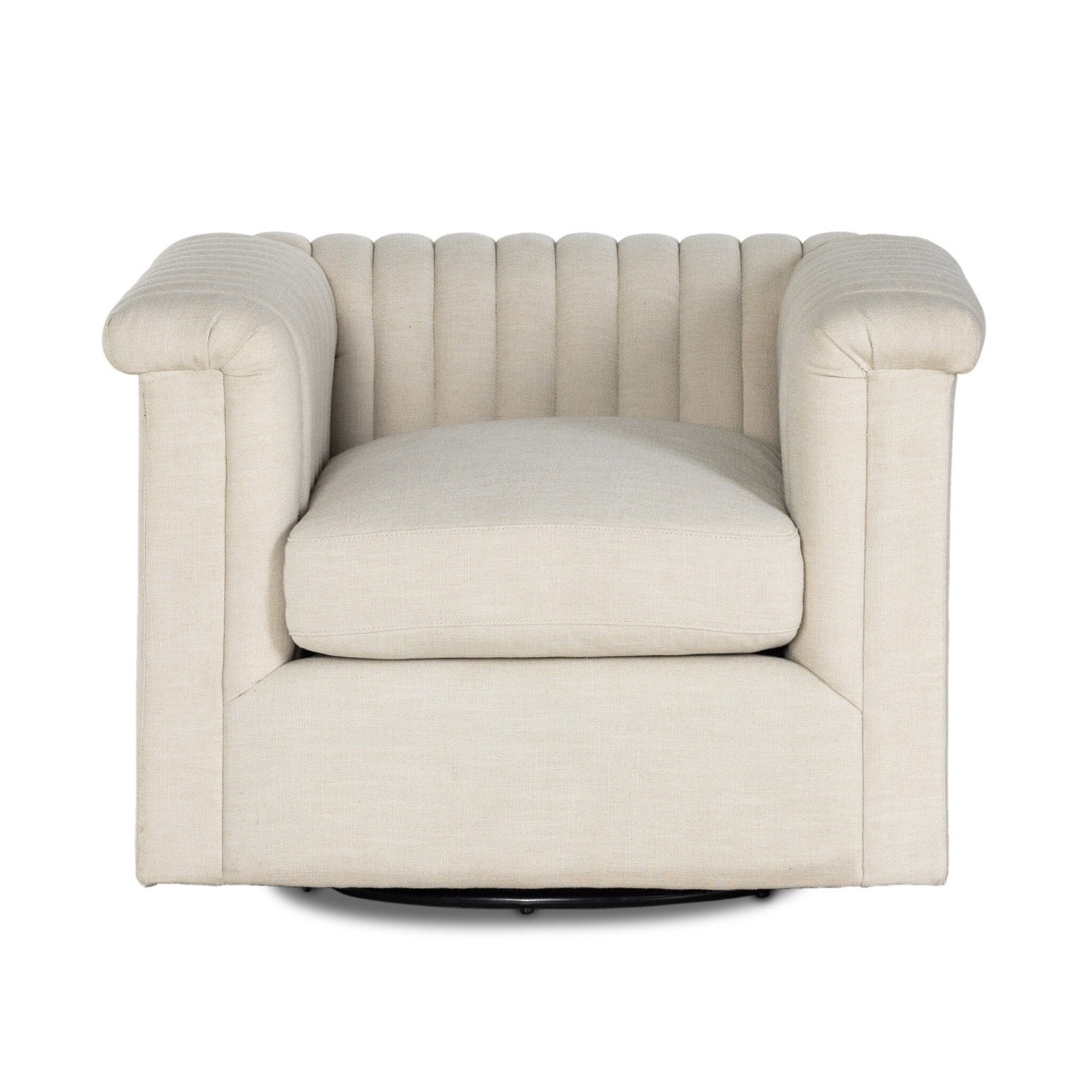 Watson Swivel Chair - Cambric Ivory