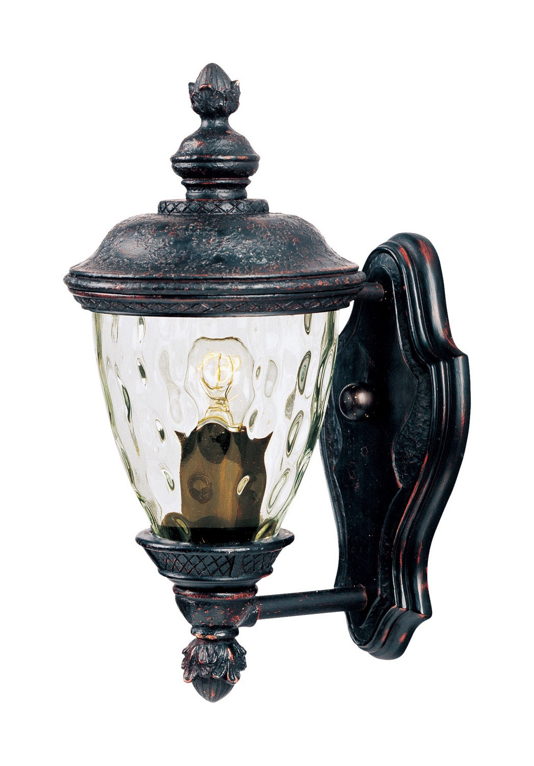 Maxim - 3495WGOB - One Light Outdoor Wall Lantern - Carriage House DC - Oriental Bronze