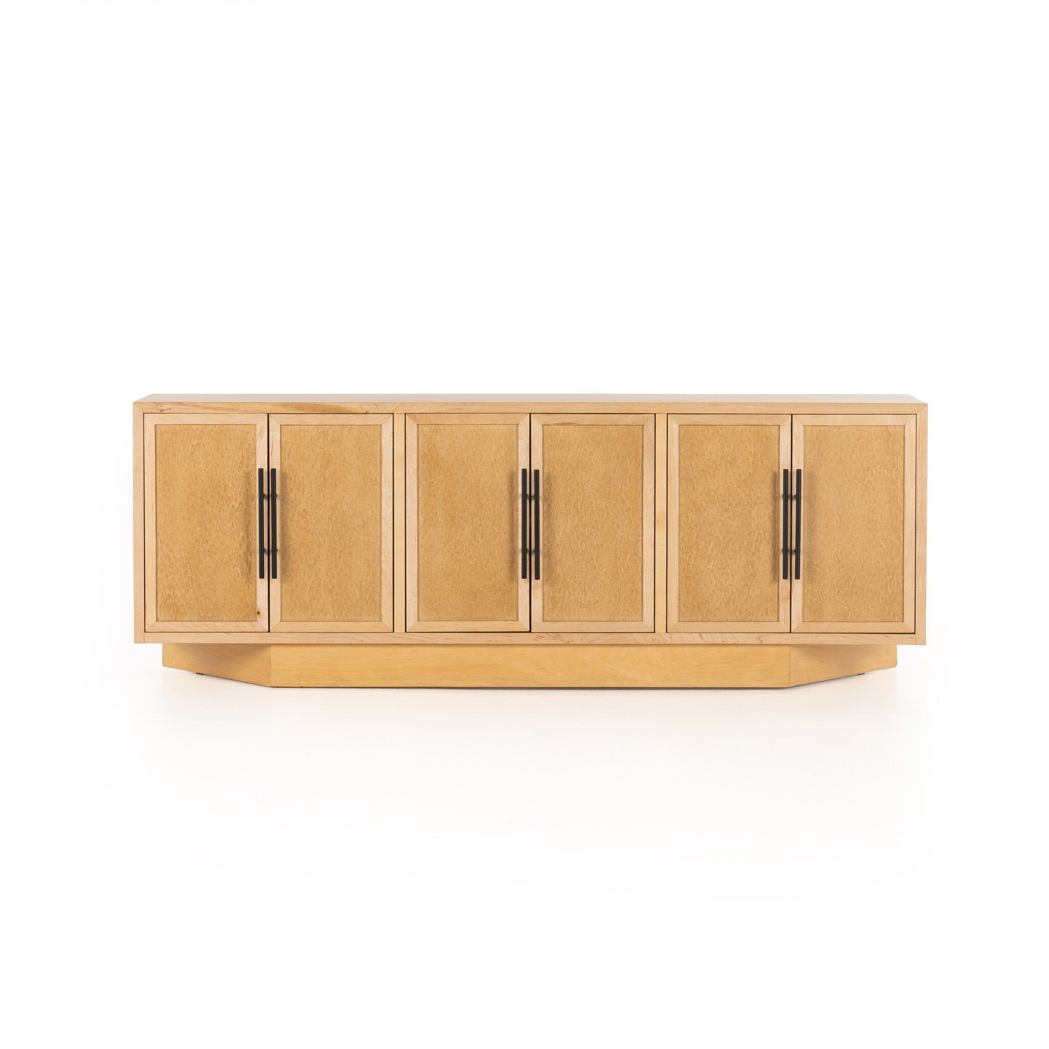 Ophira Media Console - Light Maple Veneer