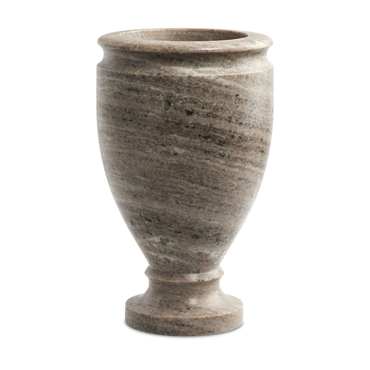 Devi Vase - Antique White Marble