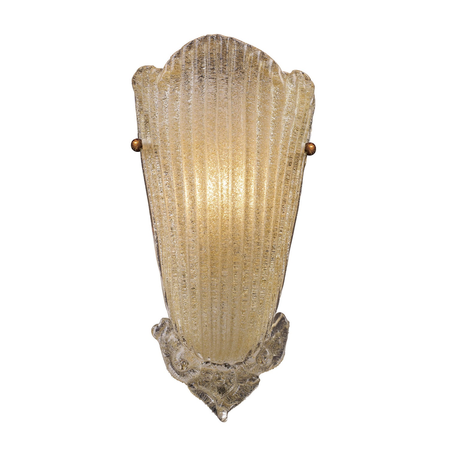 ELK Home - 1520/1 - One Light Wall Sconce - Providence - Antique Gold Leaf