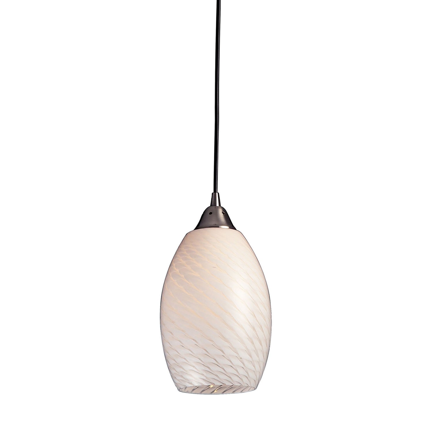 ELK Home - 517-1WS - One Light Mini Pendant - Mulinello - Satin Nickel