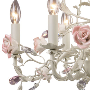 ELK Home - 8092/6 - Six Light Chandelier - Heritage - Cream