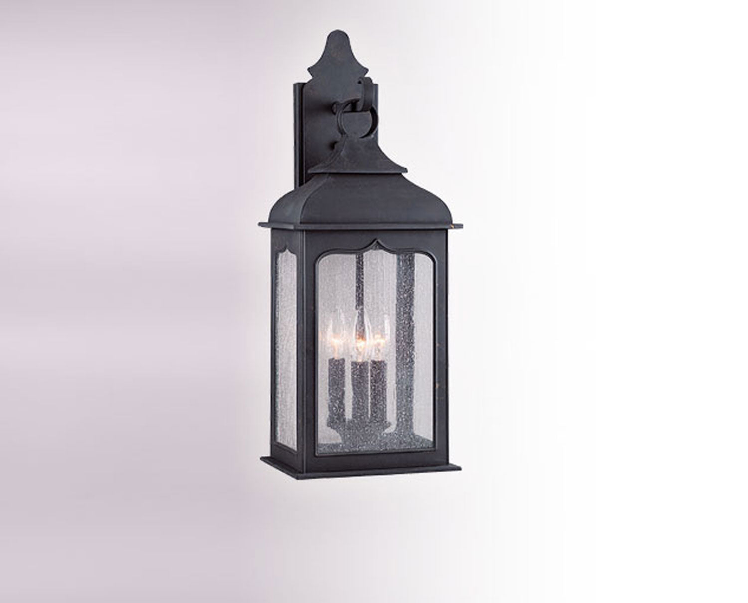 Troy Lighting - B2012-TBZ - Three Light Wall Lantern - Henry Street - Textured Bronze