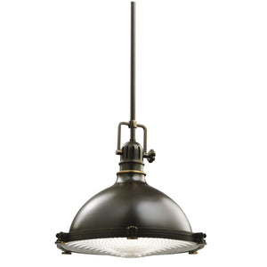 Kichler - 2666OZ - One Light Pendant - Hatteras Bay - Olde Bronze