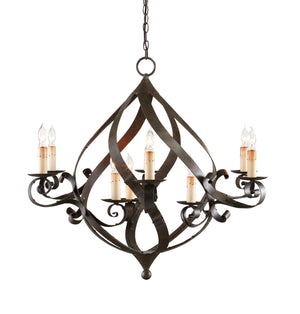 Currey and Company - 9528 - Nine Light Chandelier - Gramercy - Mayfair