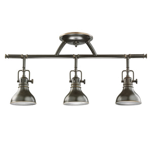 Kichler - 7050OZ - Three Light Rail Light - Hatteras Bay - Olde Bronze