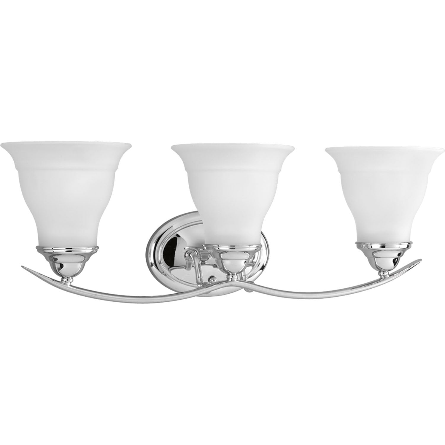 Progress Lighting - P3192-15 - Three Light Bath Bracket - Trinity - Polished Chrome