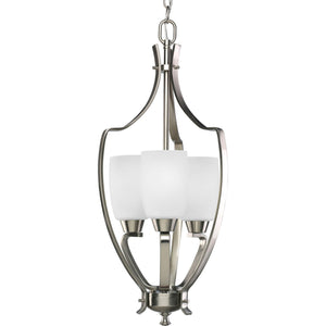 Progress Lighting - P3509-09 - Three Light Foyer Pendant - Wisten - Brushed Nickel