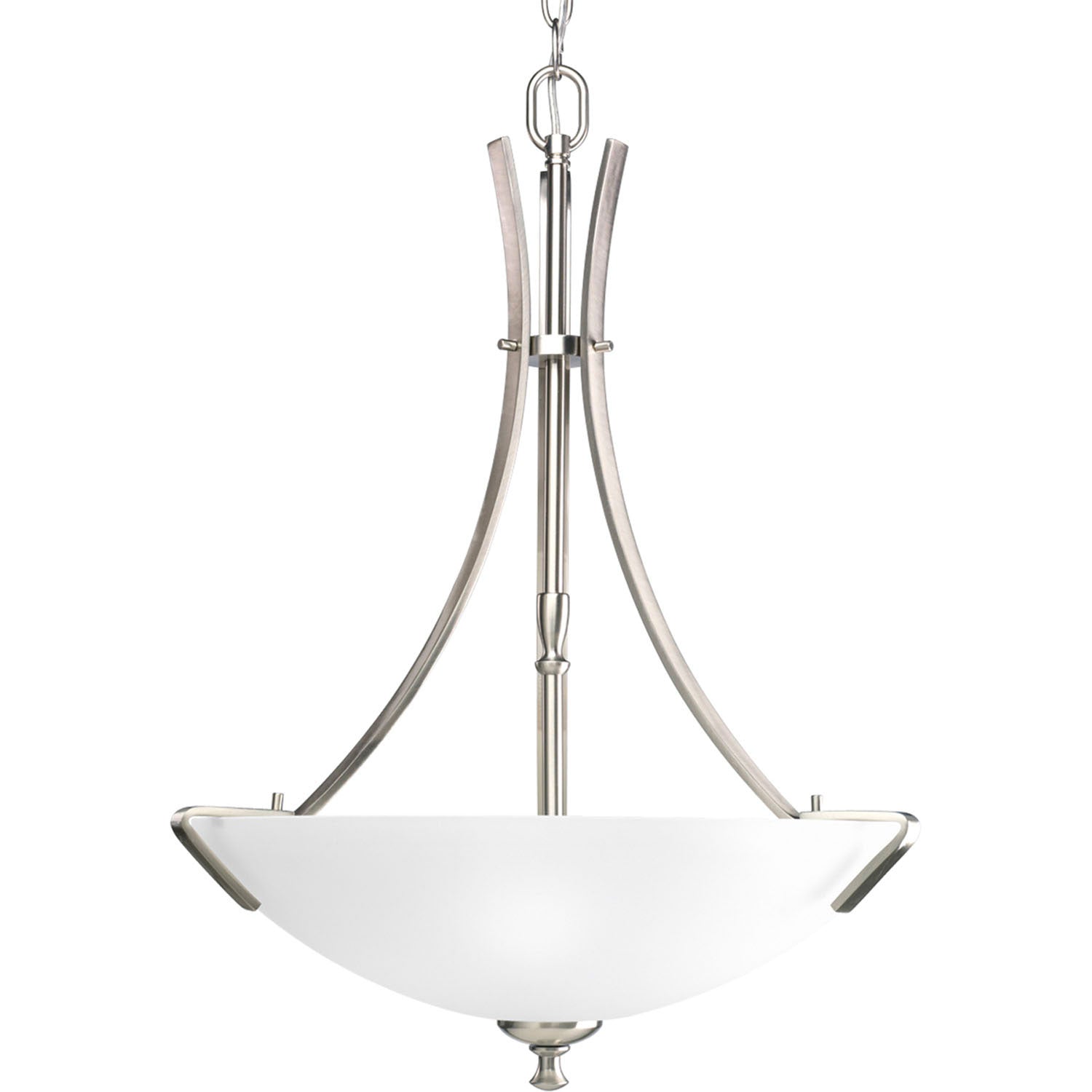 Progress Lighting - P3757-09 - Three Light Foyer Pendant - Wisten - Brushed Nickel