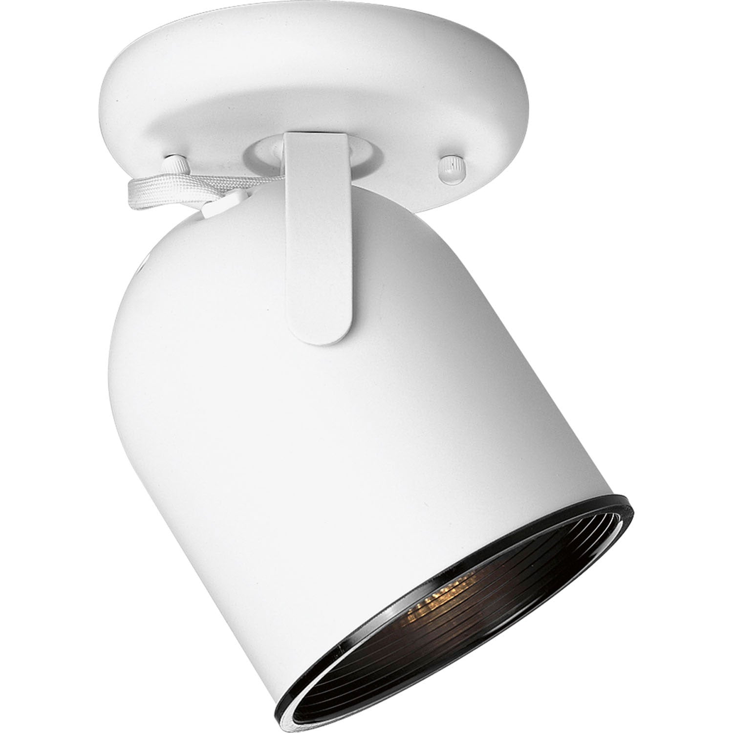 Progress Lighting - P6144-30 - One Light Wall/Ceiling Mount - Directional - White