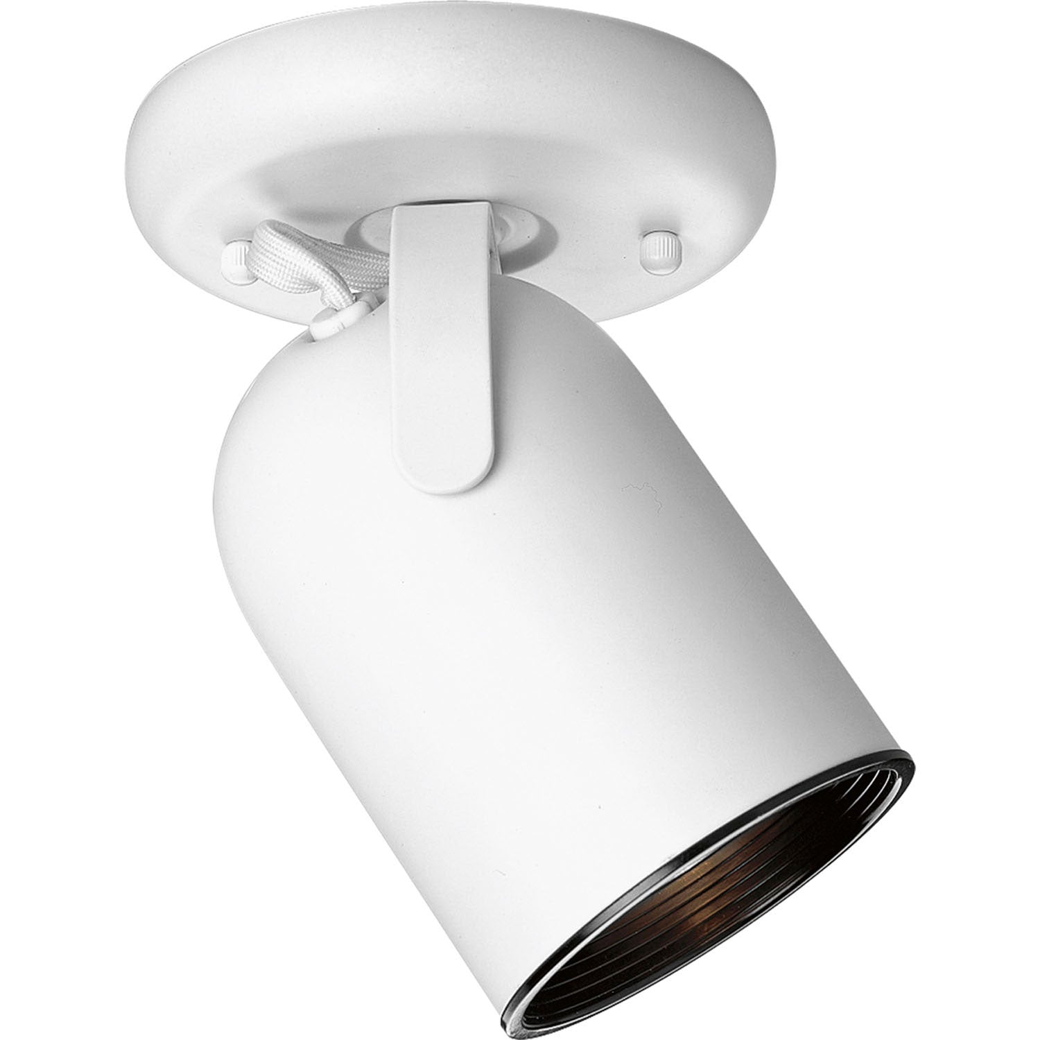 Progress Lighting - P6147-30 - One Light Wall/Ceiling Mount - Directional - White