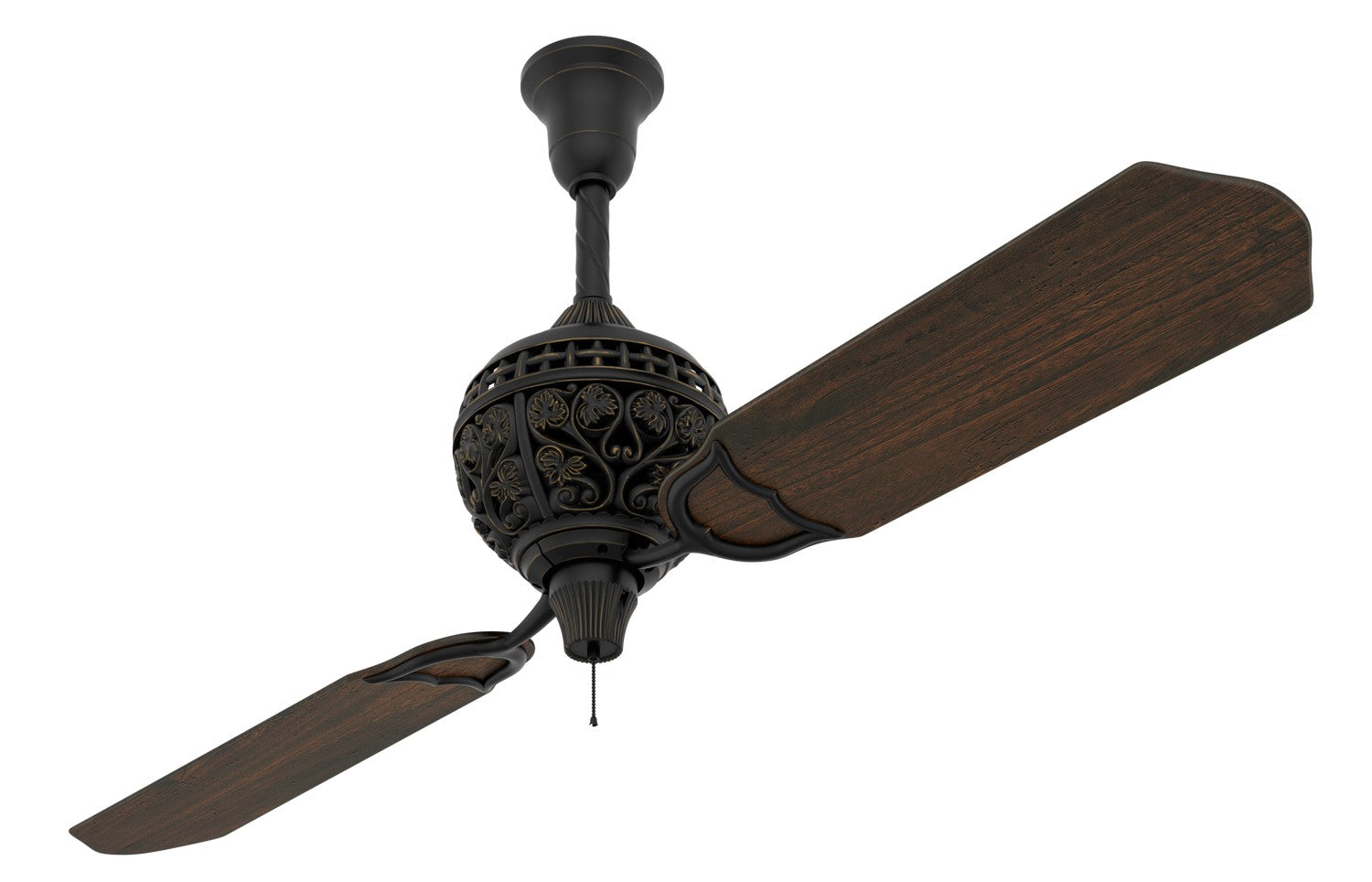 Hunter - 18865 - 60" Ceiling Fan - 1886 Limited Edition - Midas Black