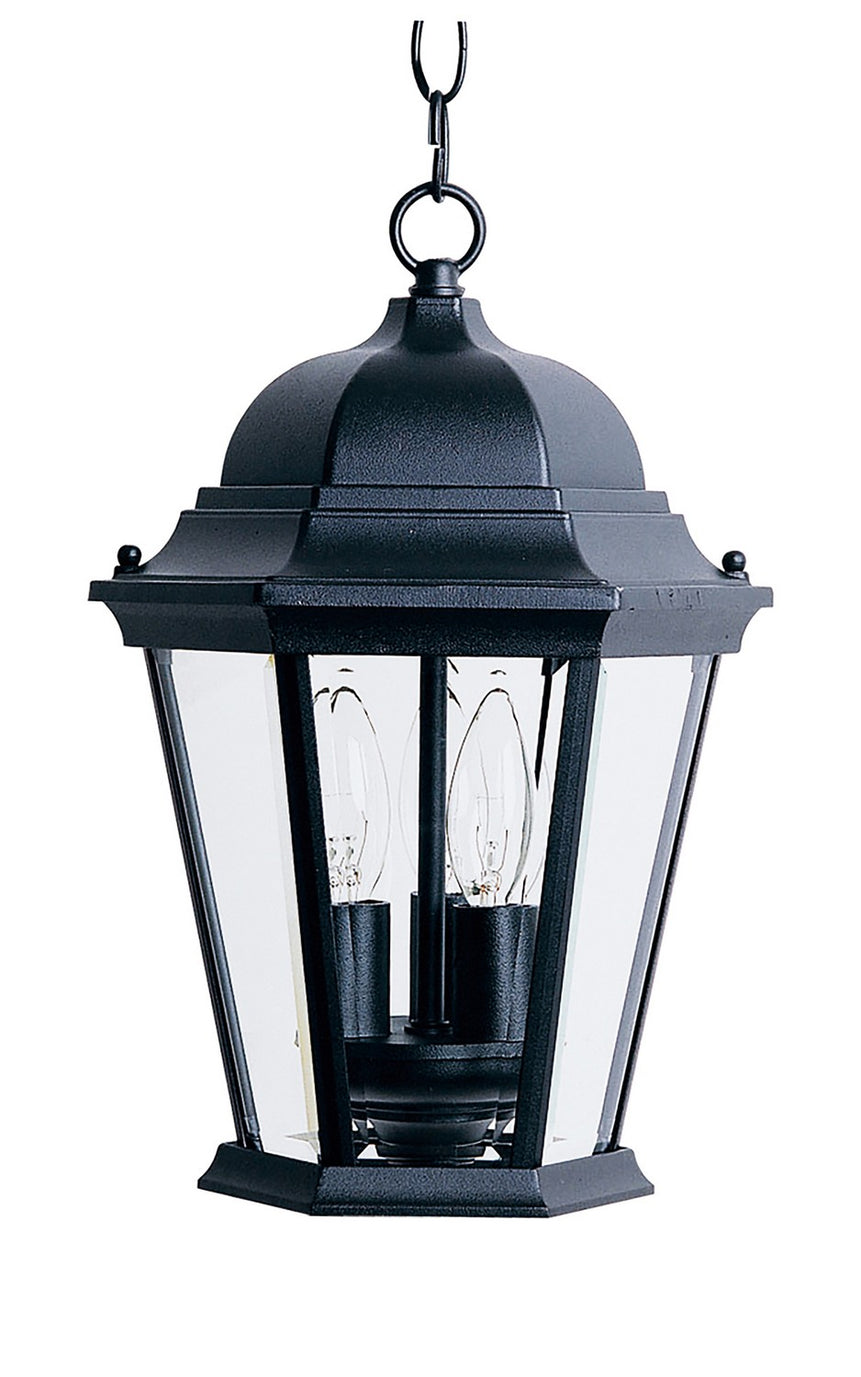 Maxim - 1009BK - Three Light Outdoor Hanging Lantern - Westlake - Black