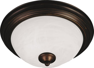 Maxim - 5842MROI - Three Light Flush Mount - Essentials - 584x - Oil Rubbed Bronze