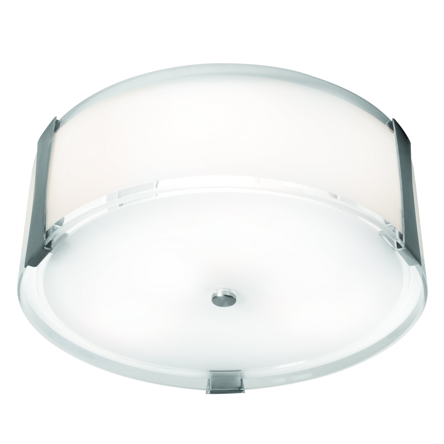 Access - 50120-BS/OPL - Three Light Flush Mount - Tara - Brushed Steel