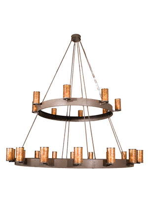 Meyda Tiffany - 100641 - 24 Light Chandelier - Chappell - Timeless Bronze