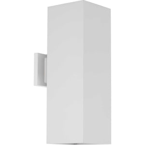 Progress Lighting - P5644-30 - Two Light Wall Lantern - Square - White