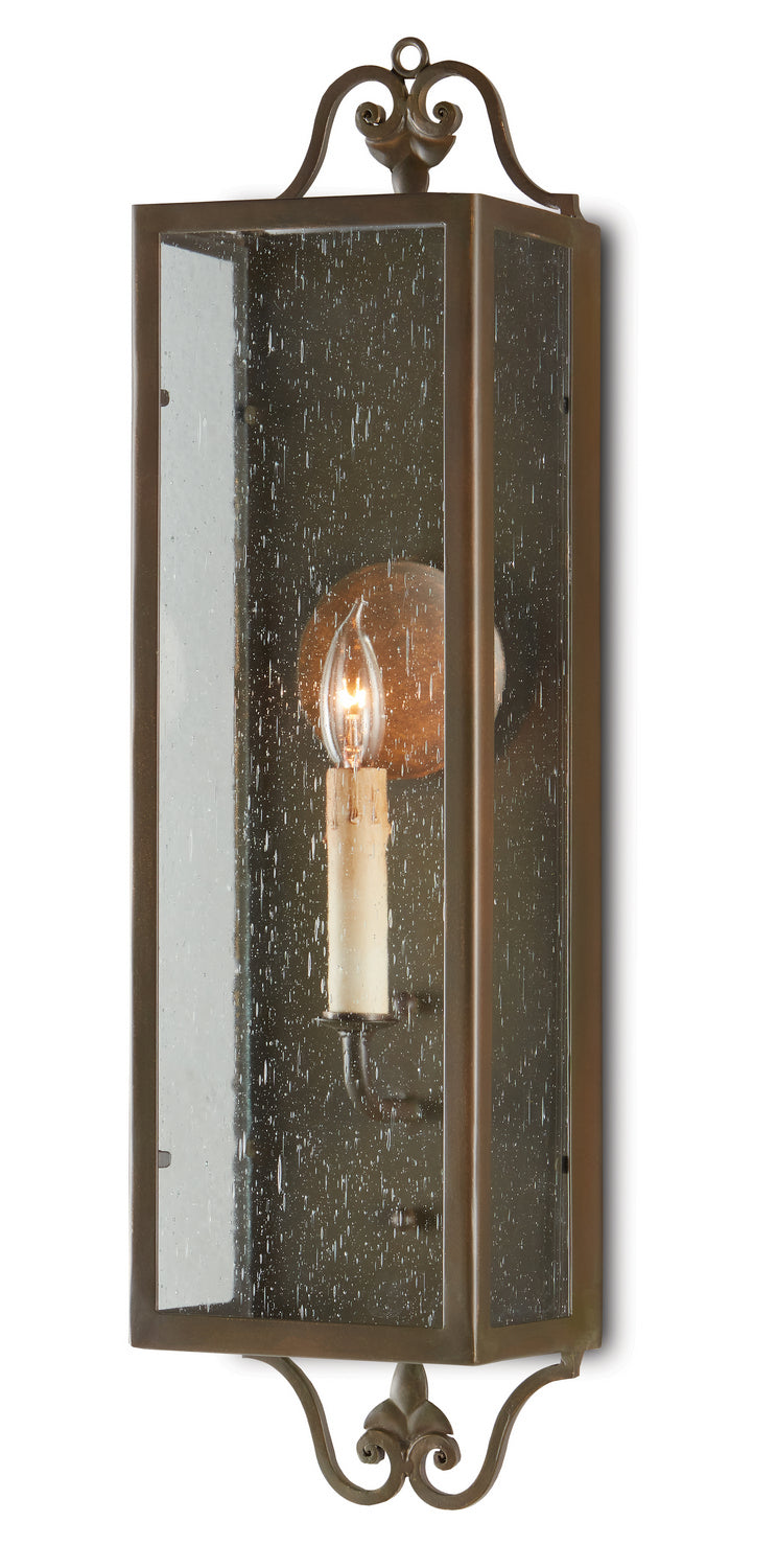 Currey and Company - 5030 - One Light Wall Sconce - Wolverton - Bronze Verdigris