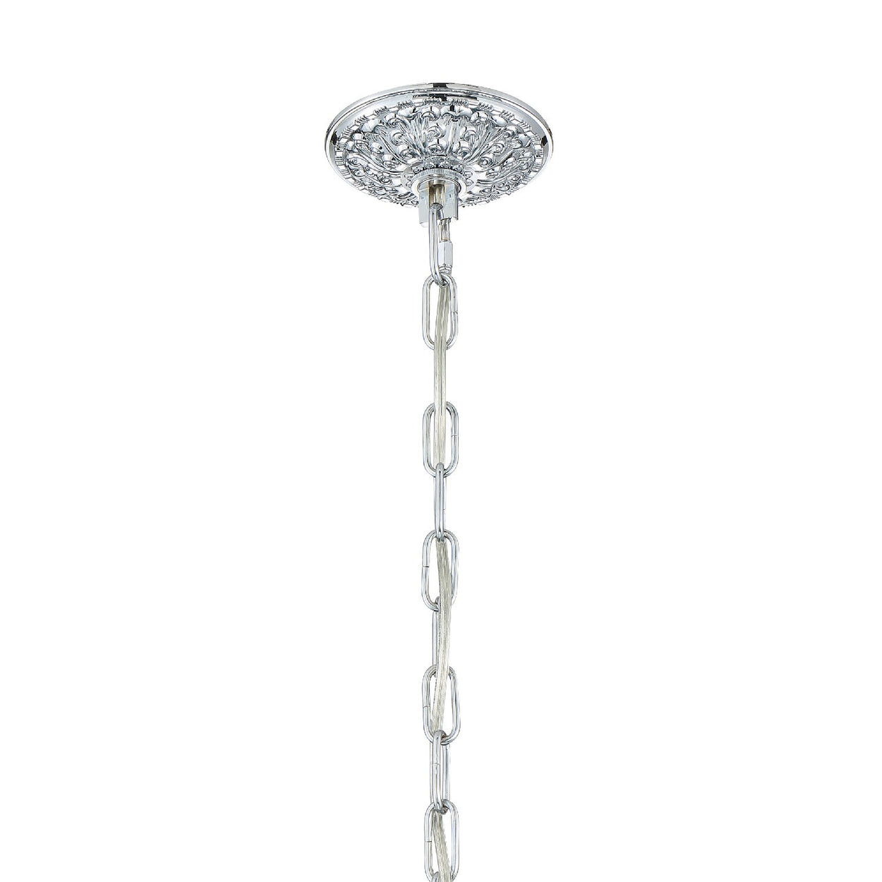 Crystorama - 4479-CH-CL-SAQ - 12 Light Chandelier - Maria Theresa - Polished Chrome