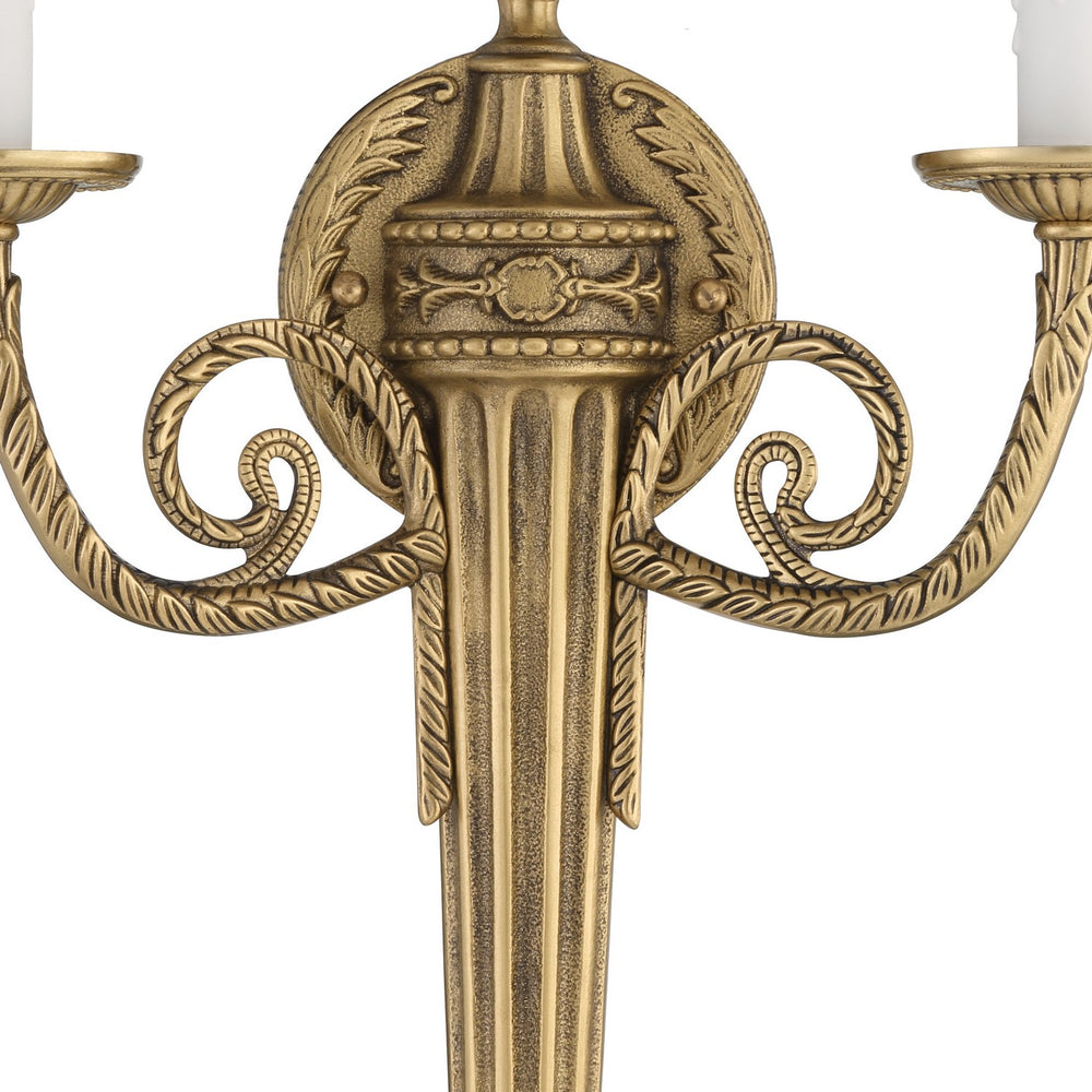Crystorama - 662-MB - Two Light Wall Sconce - Loxley - Matte Brass