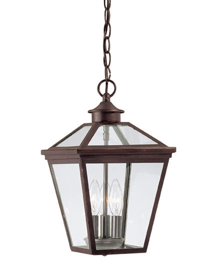 Savoy House - 5-146-13 - Three Light Hanging Lantern - Ellijay - English Bronze