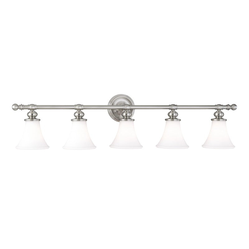 Hudson Valley - 4505-SN - Five Light Bath Bracket - Weston - Satin Nickel