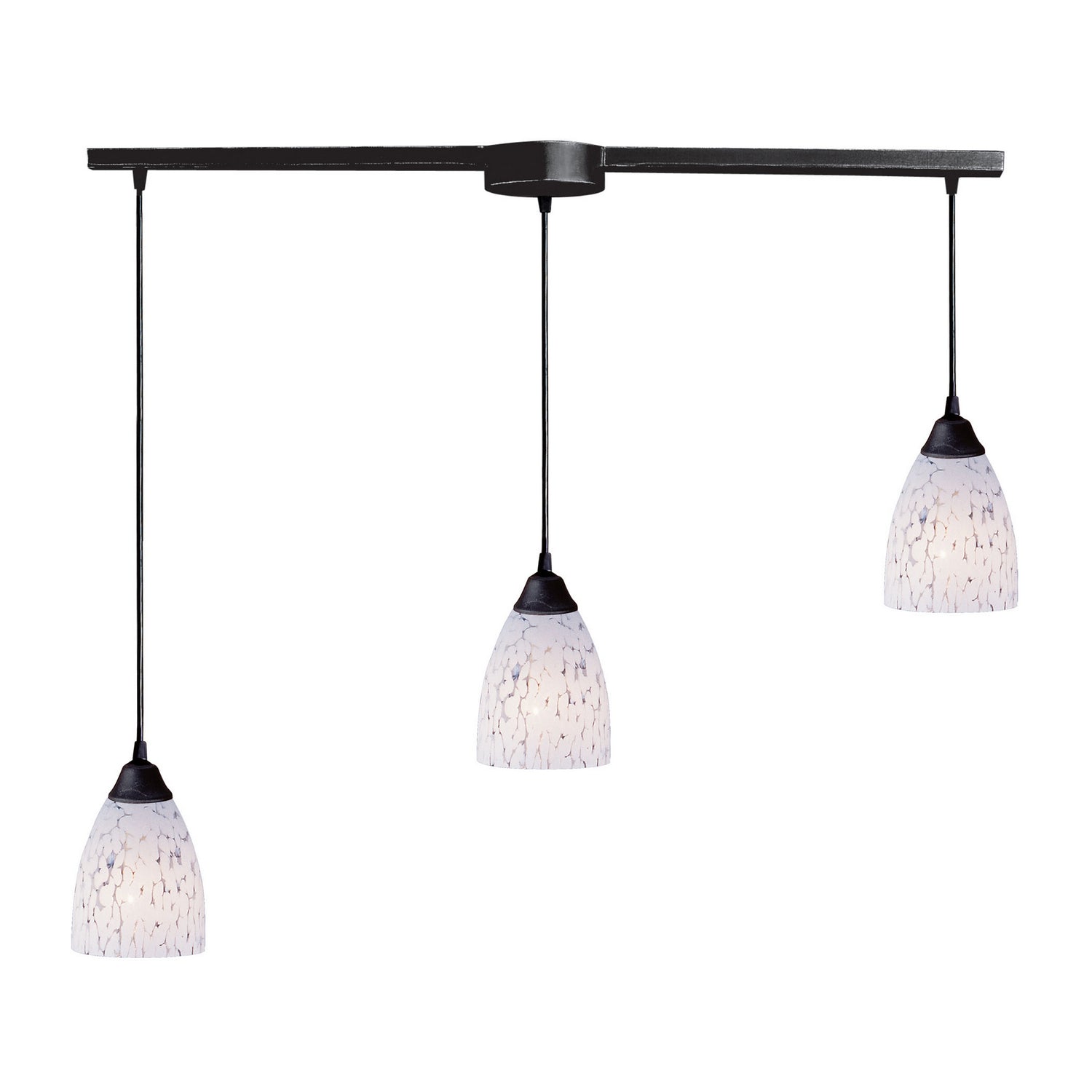 ELK Home - 406-3L-SW - Three Light Pendant - Classico - Dark Rust