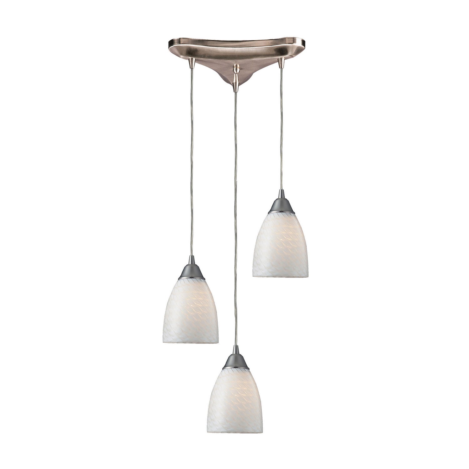 ELK Home - 416-3WS - Three Light Pendant - Arco Baleno - Satin Nickel