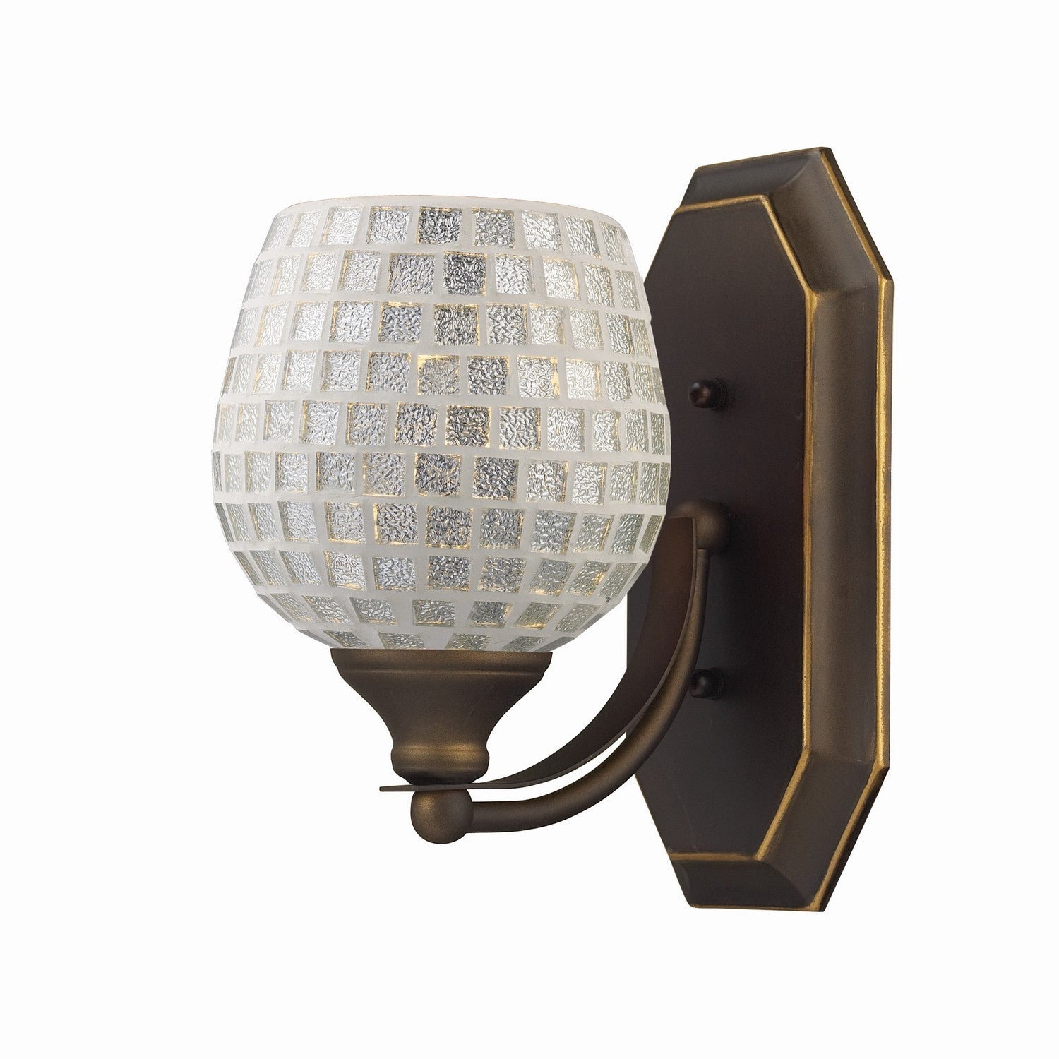 ELK Home - 570-1B-SLV - One Light Vanity Lamp - Mix-N-Match - Aged Bronze