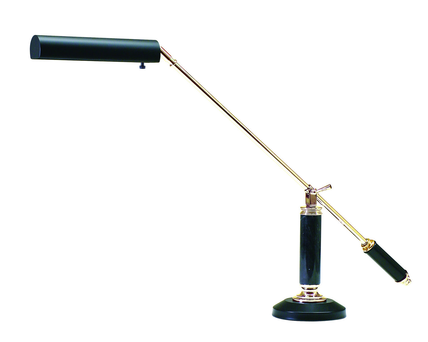 House of Troy - P10-192-617 - One Light Piano/Desk Lamp - Grand Piano - Black/Polished Brass