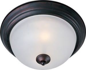 Maxim - 5840FTOI - One Light Flush Mount - Essentials - 584x - Oil Rubbed Bronze