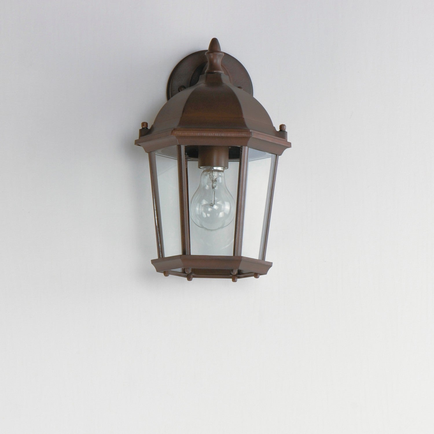 Maxim - 1024EB - One Light Outdoor Wall Lantern - Builder Cast - Empire Bronze