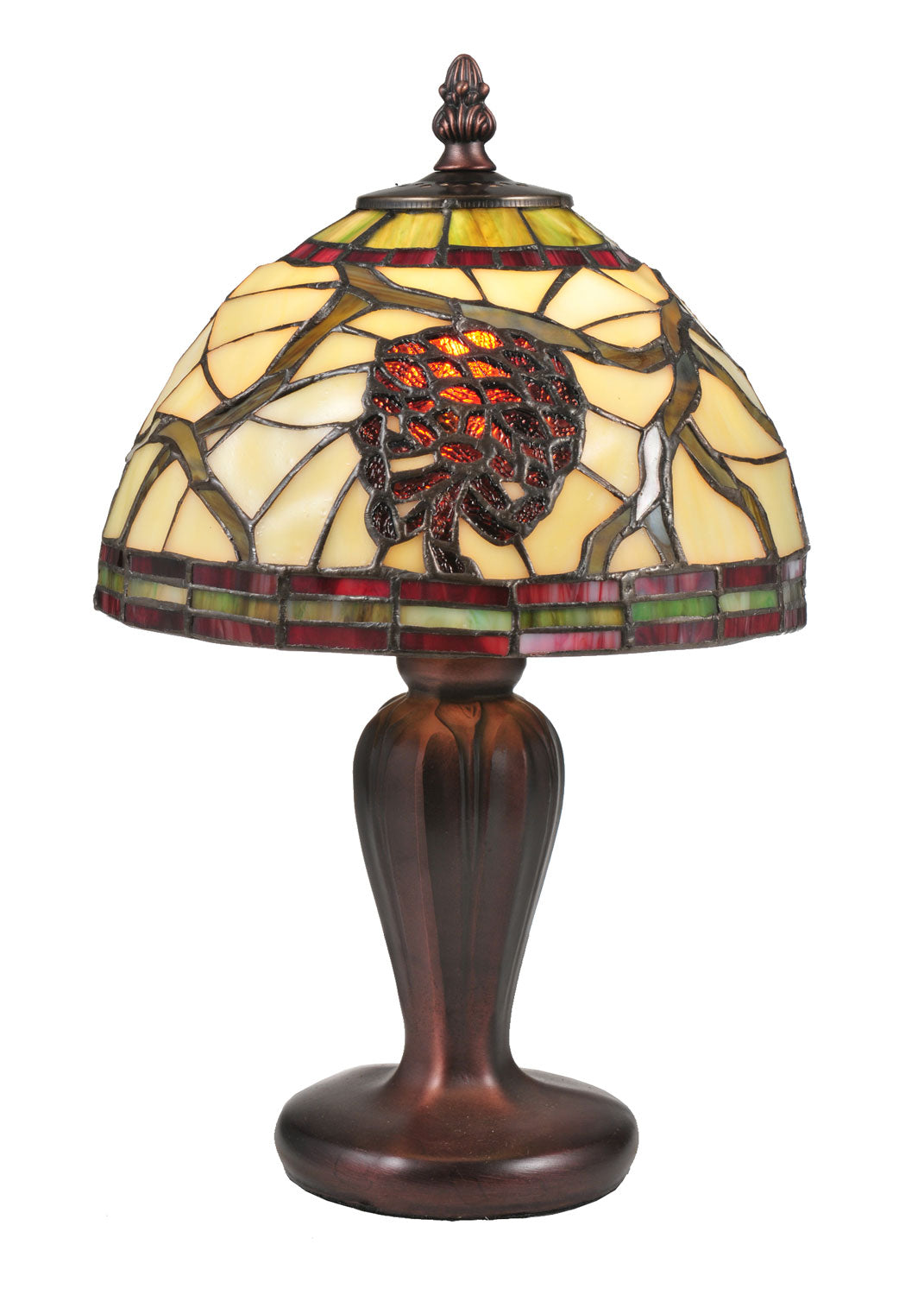 Meyda Tiffany - 106288 - One Light Mini Lamp - Pinecone