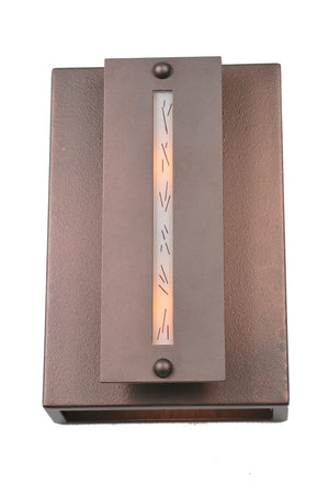 Meyda Tiffany - 106349 - Two Light Wall Sconce - Moss Creek - Cinnamon Coffee Metallic